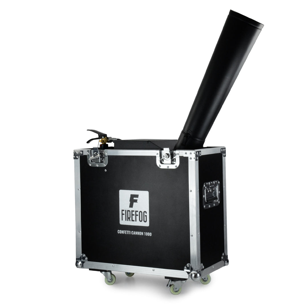 Firefog CANNON 1000+ cañón de confeti CO2 en case