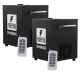 Firefog SPARK600 máquina de chispas, set de 2 máquinas y case
