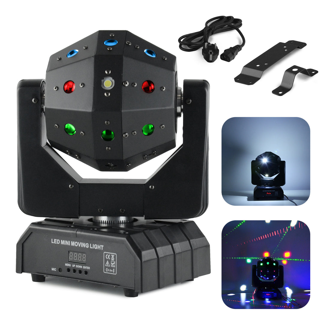 Firefog STARBALL moving head con laser y strobe