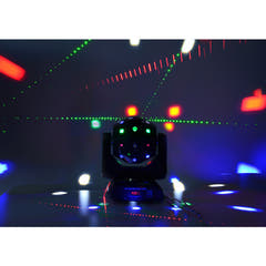 Firefog STARBALL moving head con laser y strobe