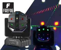 Firefog STARBALL moving head con laser y strobe