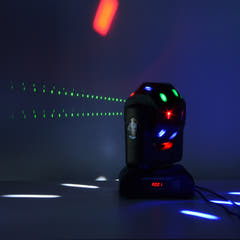 Firefog STARBALL moving head con laser y strobe