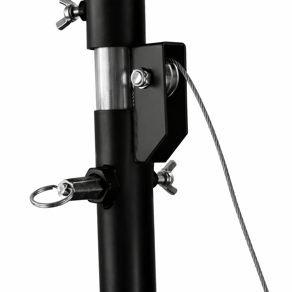 Hardman LS2 wind-up soporte de iluminación, de 1,6 a 2,8 m, 50 kg