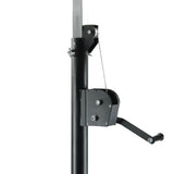 Hardman LS4 wind-up soporte de iluminación con barra transversal doble, de 1,7 a 4,3 m