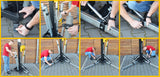 Hardman ST300 torre escénica con cabrestante, de 2 a 5,5 m, 300 kg
