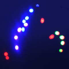 Firefog RGB láser disco 400 mW con DMX y mando a distancia