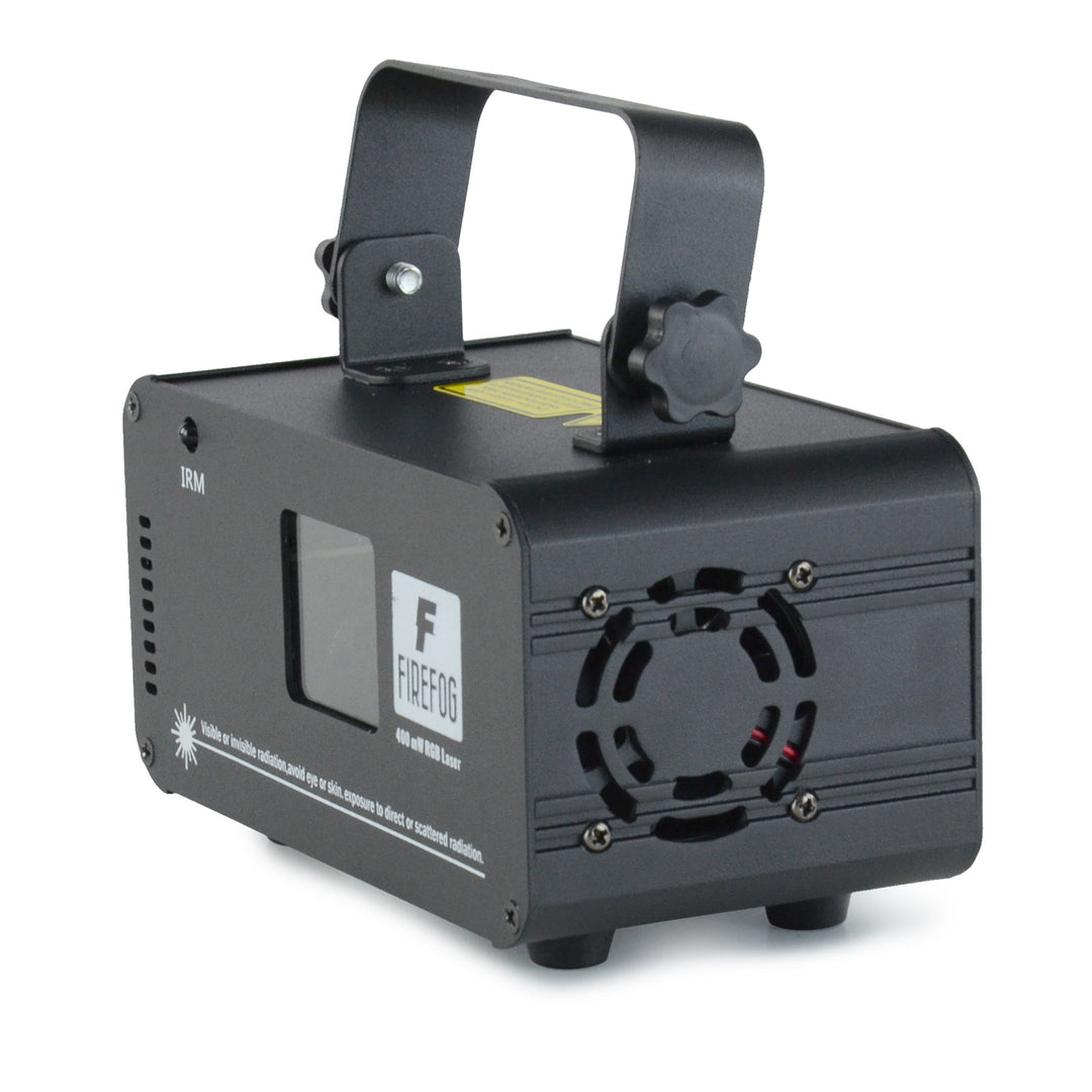 Firefog RGB láser disco 400 mW con DMX y mando a distancia