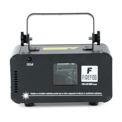 Firefog RGB láser disco 400 mW con DMX y mando a distancia
