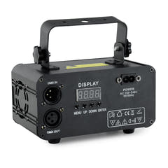 Firefog RGB láser disco 400 mW con DMX y mando a distancia