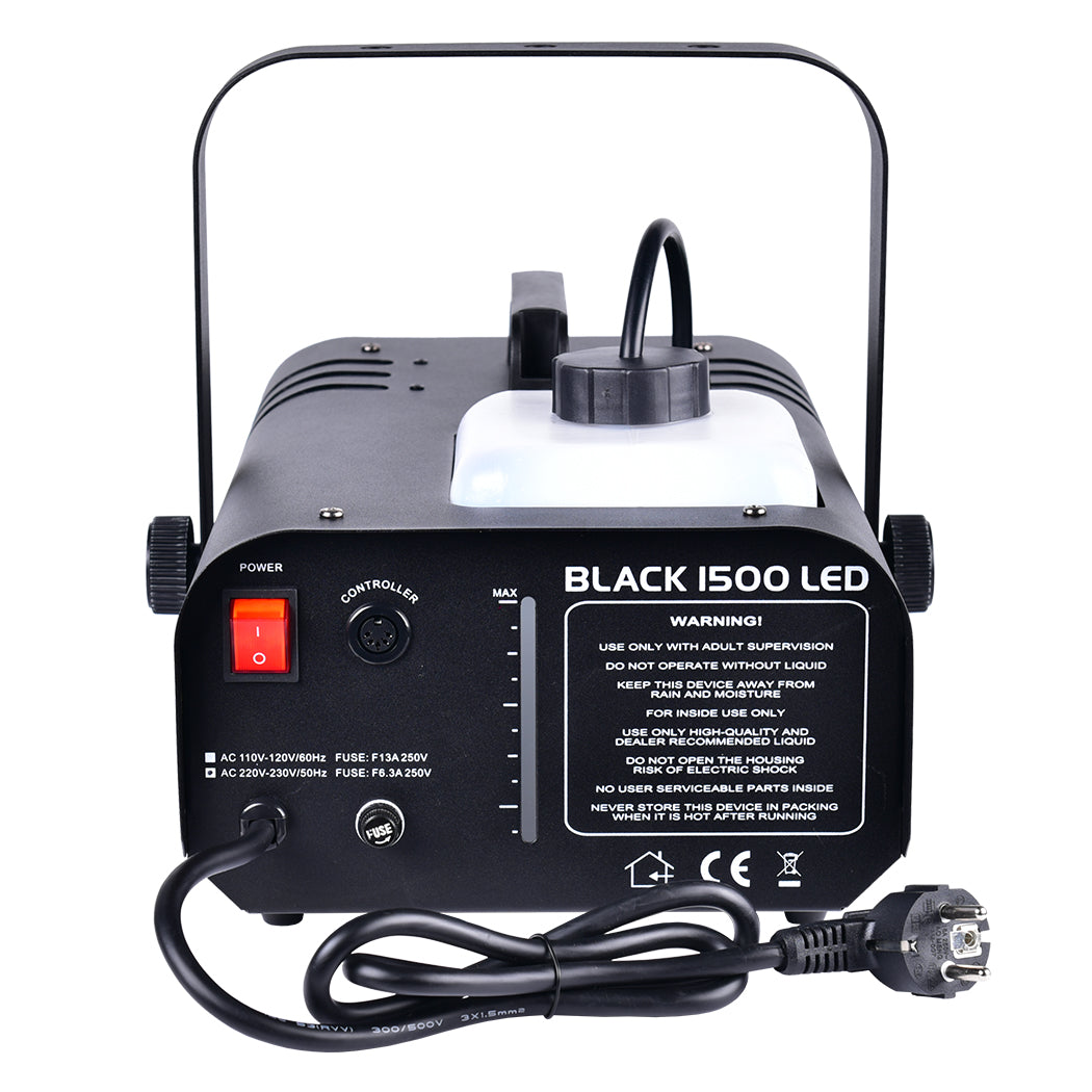 LIGHT4ME 1500 Røgmaskine med LED