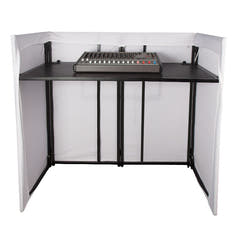 Soporte de mesa para DJ con soporte para TV