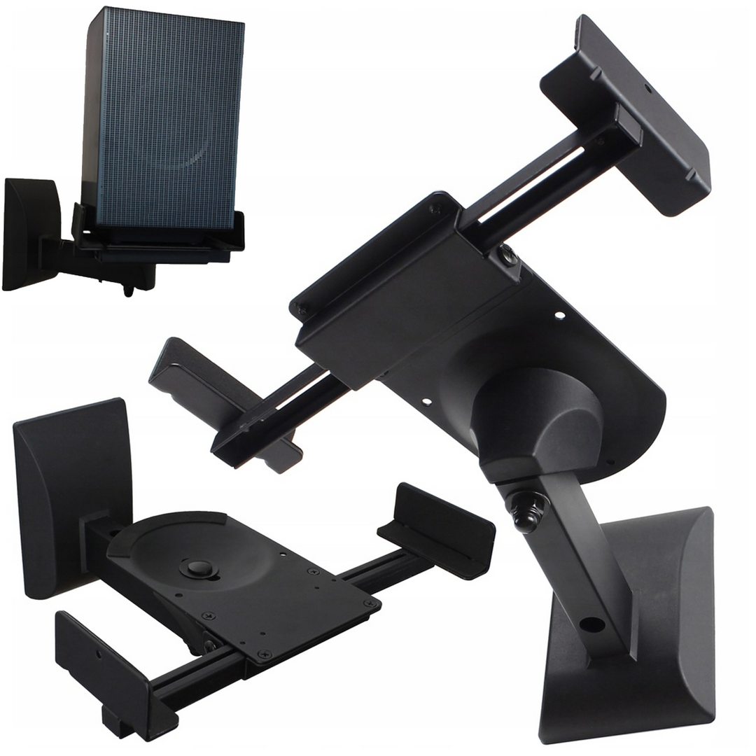 Soportes de pared para altavoces, juego de 2 unidades (25kg)