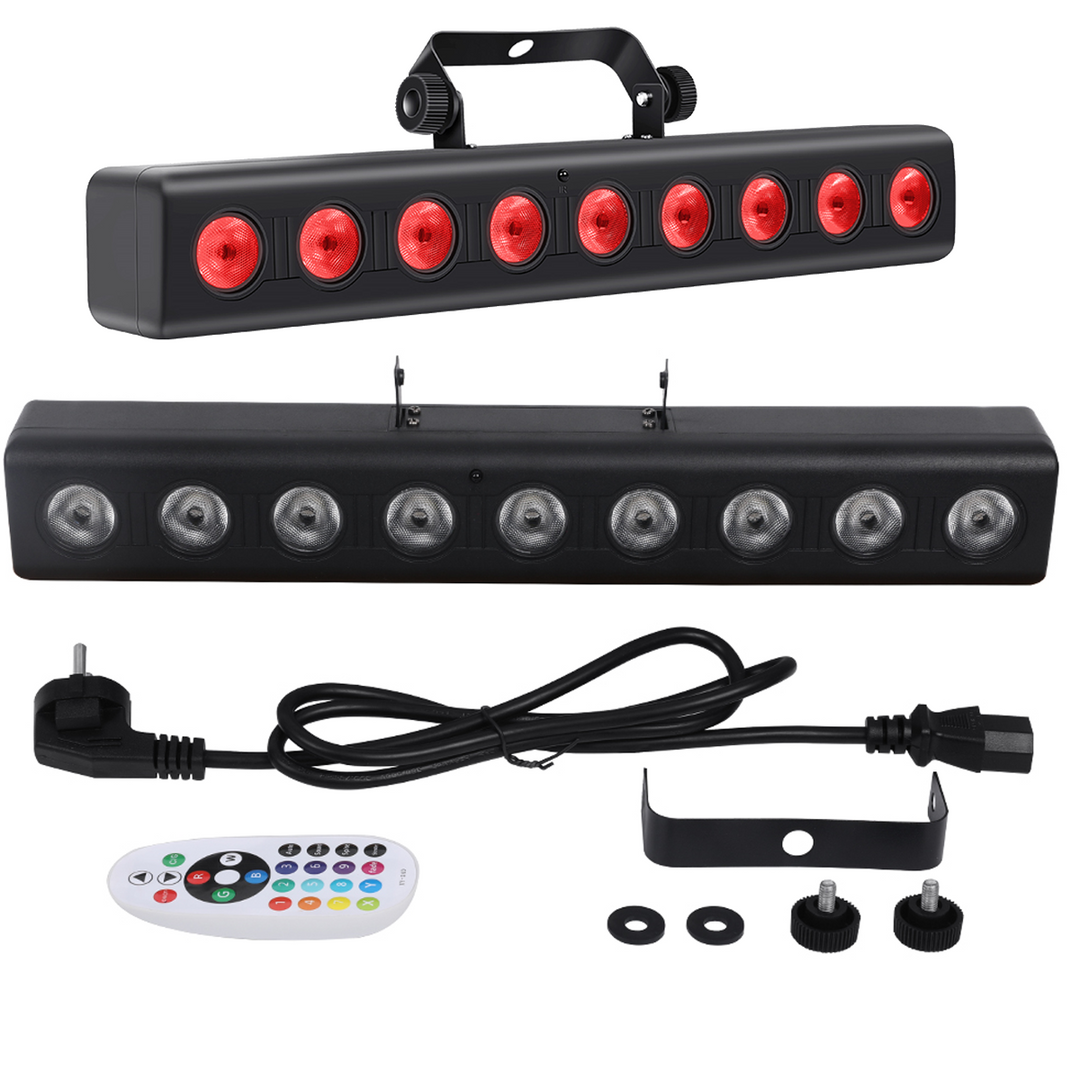 Light4Me Barra decorativa 8 RGBW LED