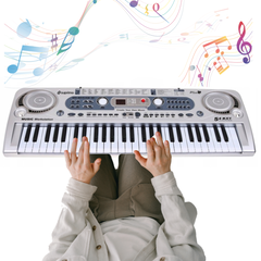SUPRIMO 824 USB Teclados con micrófonos, reproductor MP3 y atril
