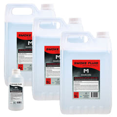 3 x 5L Líquido para humo (Extra Heavy Density) + 250ml Líquido de limpieza