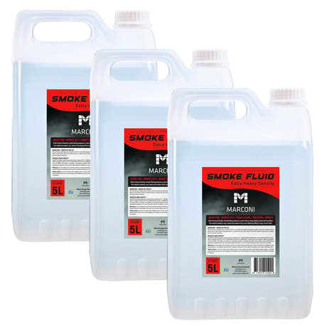 3 x 5L Líquido para humo (Extra Heavy Density)