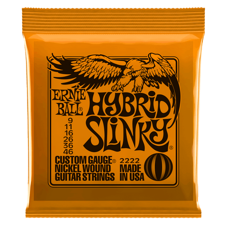 Ernie Ball Slinky Nickel Wound Cuerdas de Guitarra (El-Guitar)