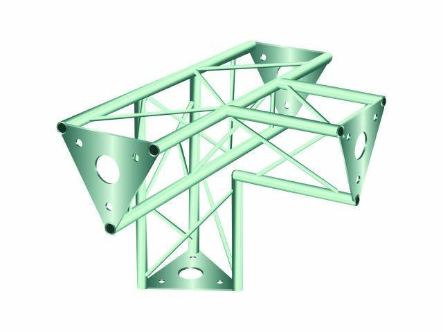 Alutruss DECOTRUSS 4-vías pc. \/ SAT 42 (Plata)