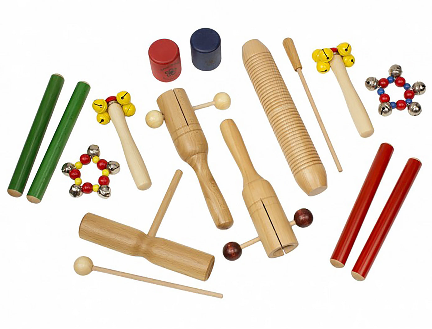 Percusión para niños con 12 piezas