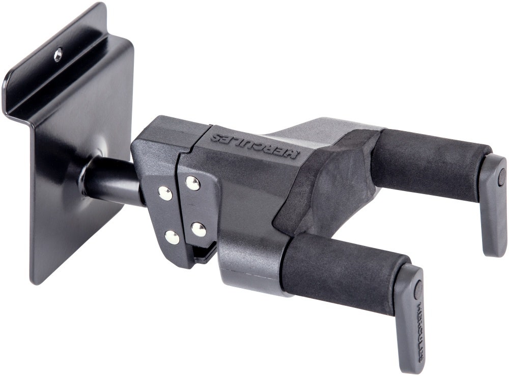 Hercules GSP39SB-PLUS colgador para Guitarras para Slatwall