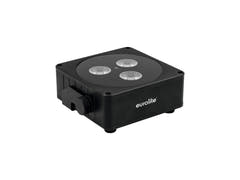 EUROLITE AKKU Luz Plana Light 3 bk