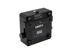 EUROLITE AKKU Luz Plana Light 3 bk