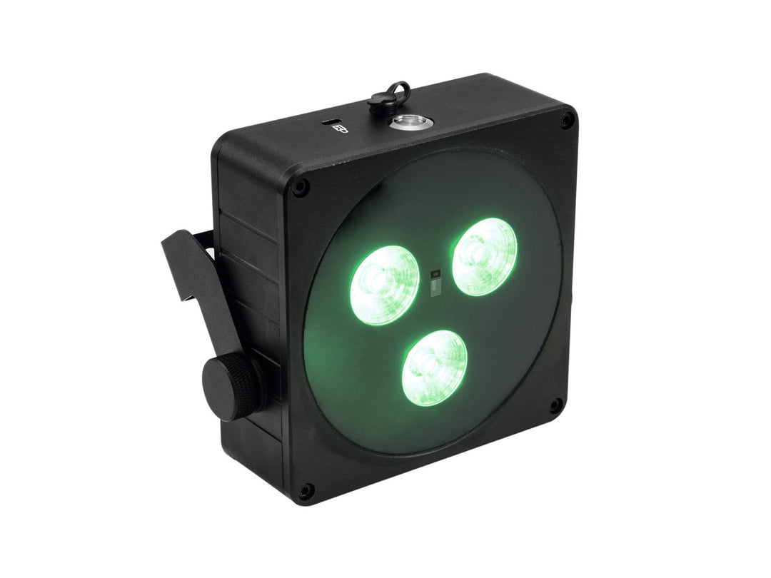 EUROLITE AKKU Luz Plana Light 3 bk
