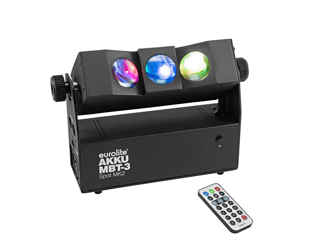 EUROLITE Set 2x AKKU MBT-3 Spot MK2 + Bolsa blanda