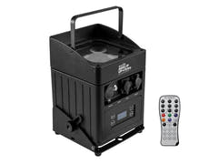 EUROLITE Set 4x AKKU IP UP-4 Entry QCL Spot QuickDMX + Case