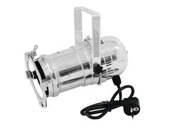 Conjunto EUROLITE Foco PAR-30 sil + PAR-30 230V COB 12W E-27 LED 1800-3000K dim2warm