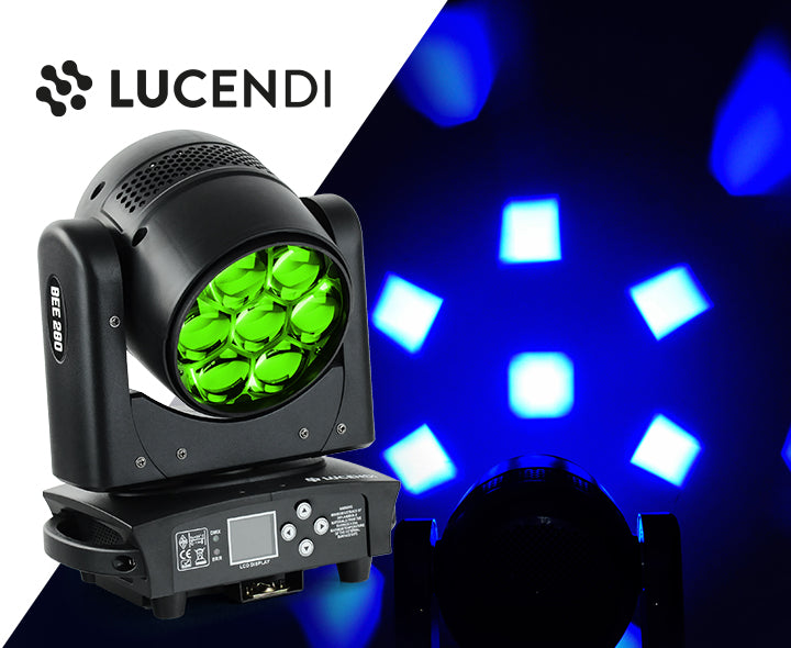 Lucendi BEE280 7 x 40 W LED Ojos de abeja