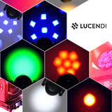 Lucendi BEE280 7 x 40 W LED Ojos de abeja