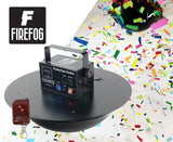 Firefog cañón de confeti eléctrico de 200 W con DMX y mando a distancia