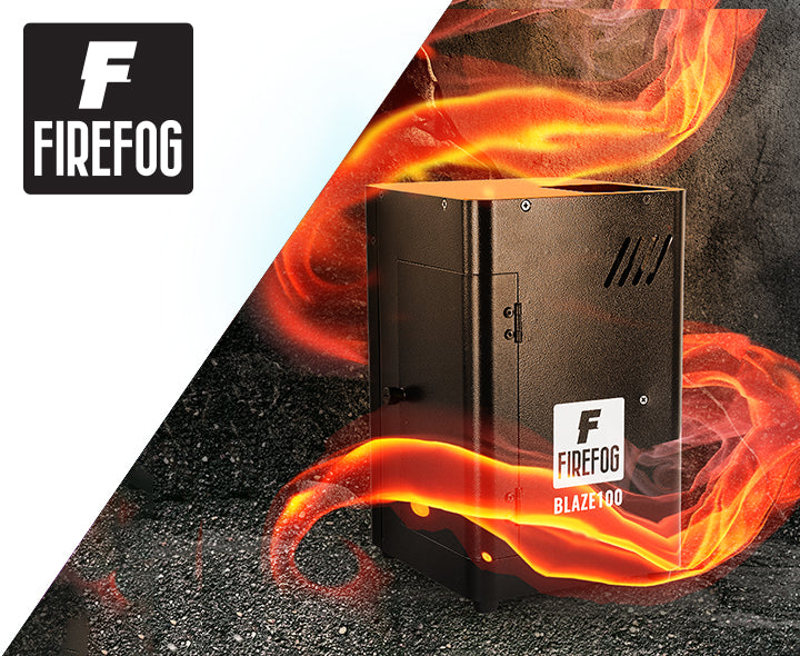 Firefog BLAZE100 máquina de llamas de 200 W con DMX
