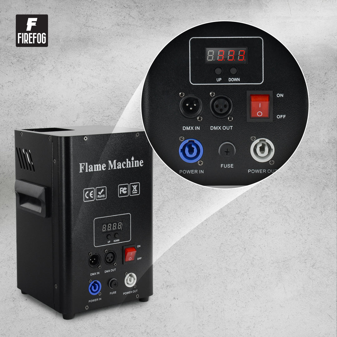 Firefog BLAZE100 máquina de llamas de 200 W con DMX