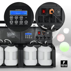 Firefog BUBBLE FOGGER 2000 máquina de niebla y burbujas con LED y DMX