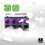 Firefog BUBBLE FOGGER 2000 máquina de niebla y burbujas con LED y DMX