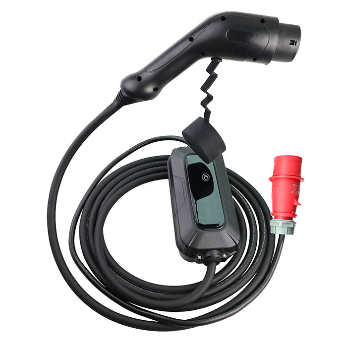 Cargador portátil para vehículo eléctrico Avant 11kW/16A con enchufe CEE