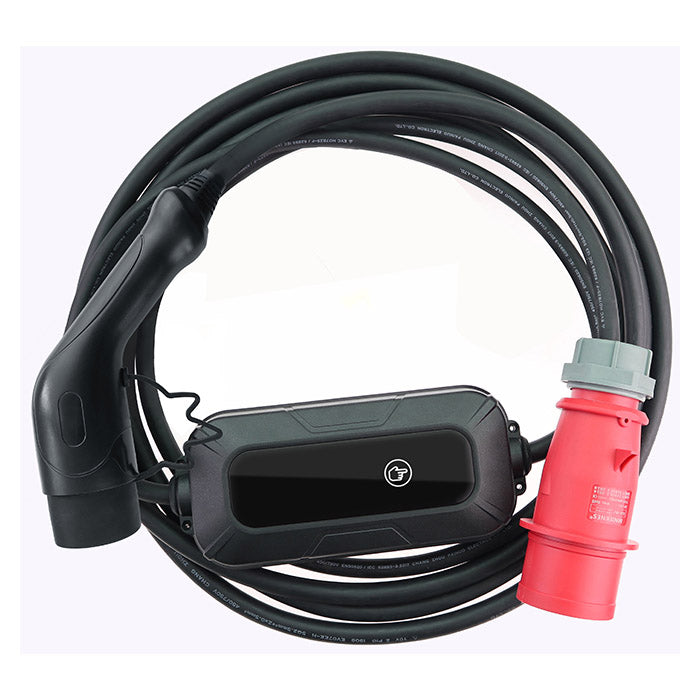 Cargador portátil para vehículo eléctrico Avant 22kW/32A con enchufe CEE