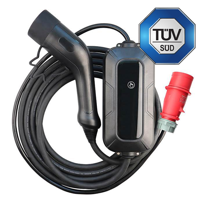 Cargador portátil para vehículo eléctrico Avant 22kW/32A con enchufe CEE