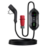 Cargador portátil Avant para vehículo eléctrico de 11kW/16A, con conector CEE de 7M