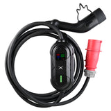 Cargador portátil Avant para vehículo eléctrico de 11kW/16A, con conector CEE de 7M