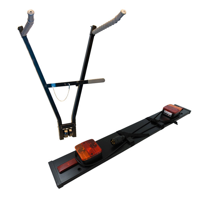 Portabicicletas Avant Easy-Fit con barra de luces incluida