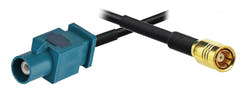 Adaptador Fakra macho a SMB hembra para DAB