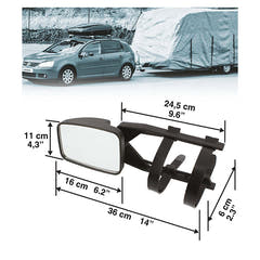 Espejo para camping/autocaravana, 1 ud. universal