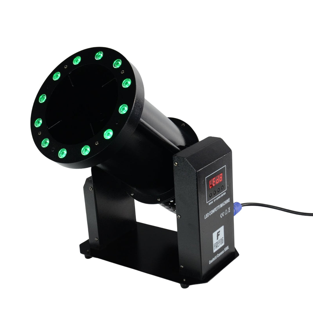 Firefog Confetti Cannon 500L cañón de confeti con LED y DMX