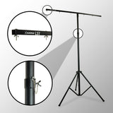 Hardman LS1 soporte de iluminación con barra transversal, de 1,6 a 2,8 m, 45 kg