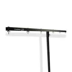 Hardman LS1 soporte de iluminación con barra transversal, de 1,6 a 2,8 m, 45 kg