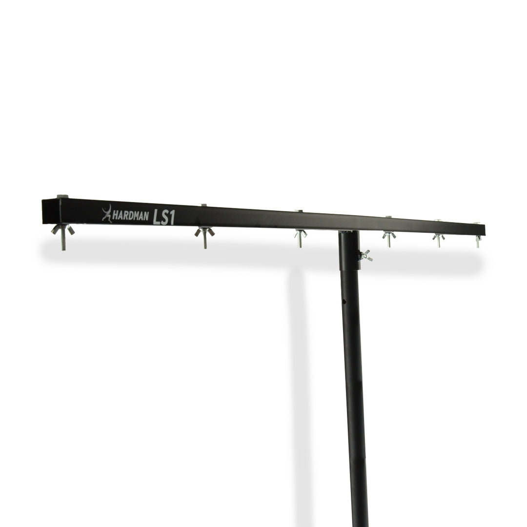 Hardman LS1 soporte de iluminación con barra transversal, de 1,6 a 2,8 m, 45 kg