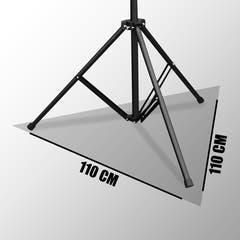 Hardman LS1 soporte de iluminación con barra transversal, de 1,6 a 2,8 m, 45 kg